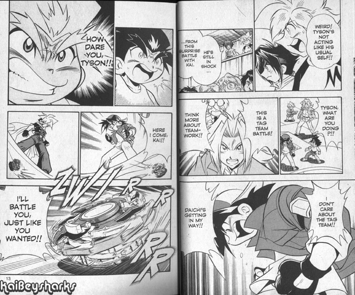 Bakuden Shoot Beyblade Chapter 11.1 page 5 - Vol.11 Chapter 1