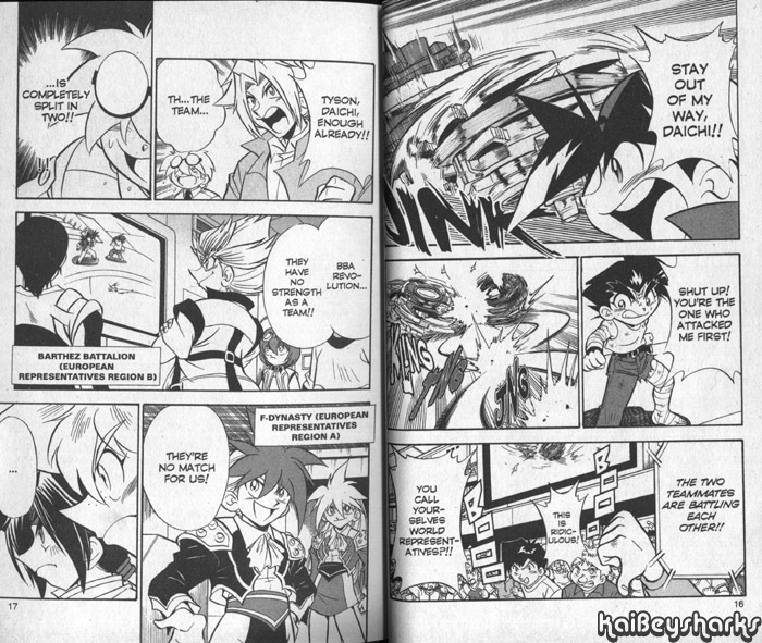 Bakuden Shoot Beyblade Chapter 11.1 page 7 - Vol.11 Chapter 1