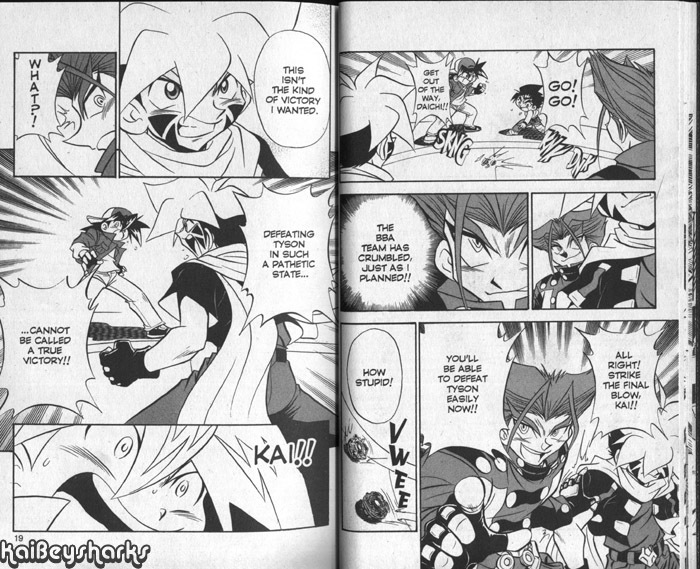 Bakuden Shoot Beyblade Chapter 11.1 page 8 - Vol.11 Chapter 1