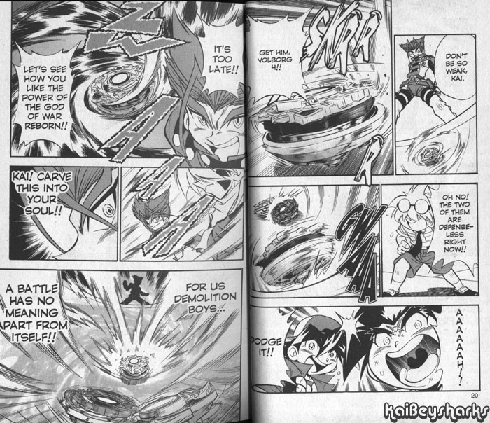 Bakuden Shoot Beyblade Chapter 11.1 page 9 - Vol.11 Chapter 1