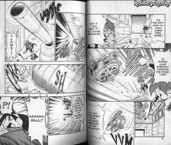 Bakuden Shoot Beyblade Chapter 11.2 page 10 - Vol.11 Chapter 2
