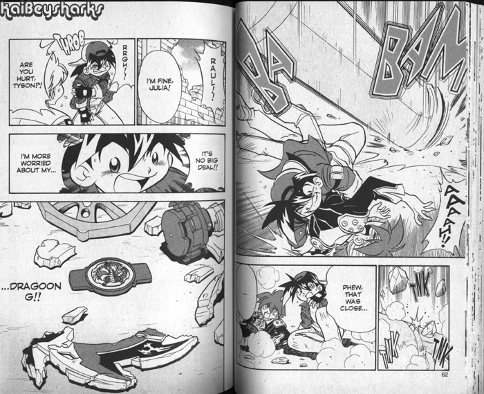 Bakuden Shoot Beyblade Chapter 11.2 page 12 - Vol.11 Chapter 2