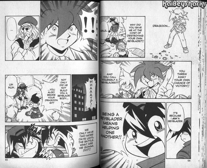 Bakuden Shoot Beyblade Chapter 11.2 page 13 - Vol.11 Chapter 2