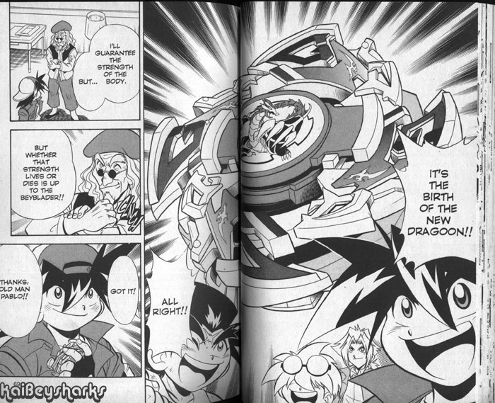 Bakuden Shoot Beyblade Chapter 11.2 page 15 - Vol.11 Chapter 2