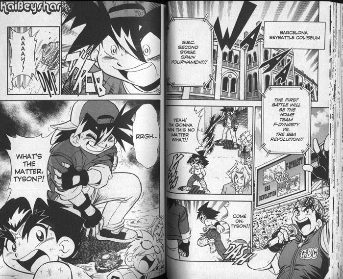 Bakuden Shoot Beyblade Chapter 11.2 page 16 - Vol.11 Chapter 2