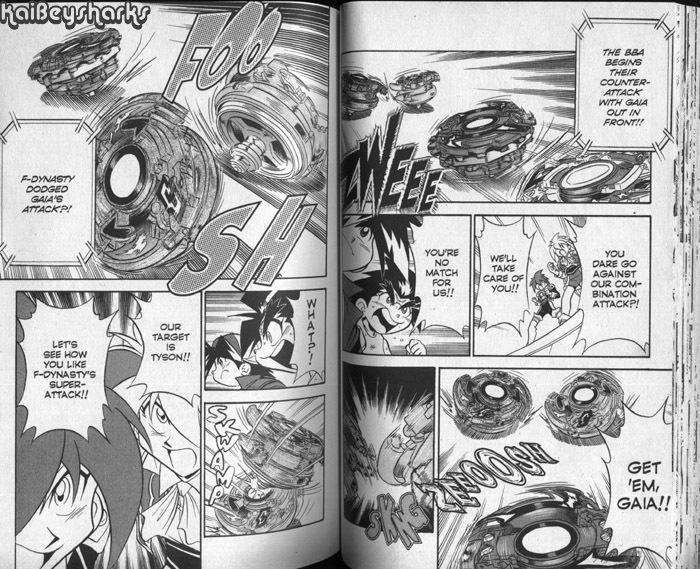 Bakuden Shoot Beyblade Chapter 11.2 page 23 - Vol.11 Chapter 2