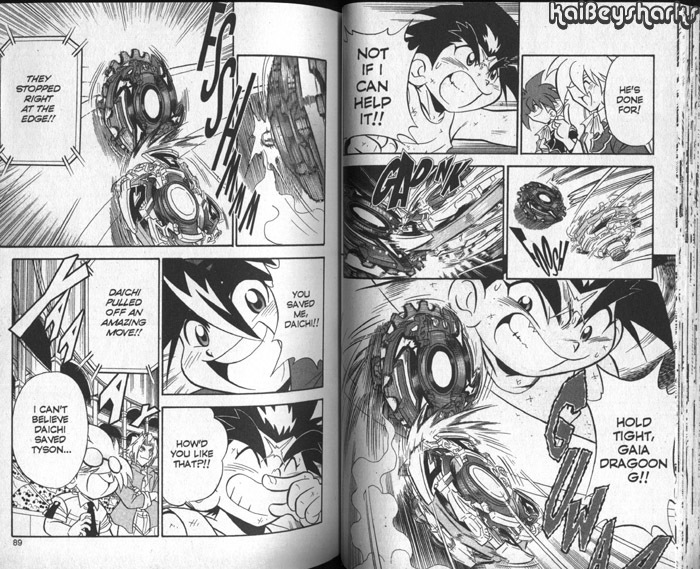 Bakuden Shoot Beyblade Chapter 11.2 page 25 - Vol.11 Chapter 2
