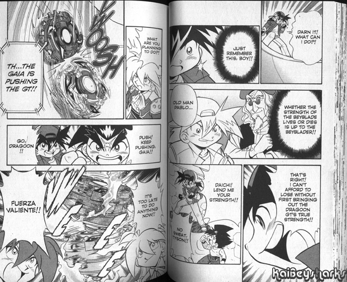 Bakuden Shoot Beyblade Chapter 11.2 page 27 - Vol.11 Chapter 2