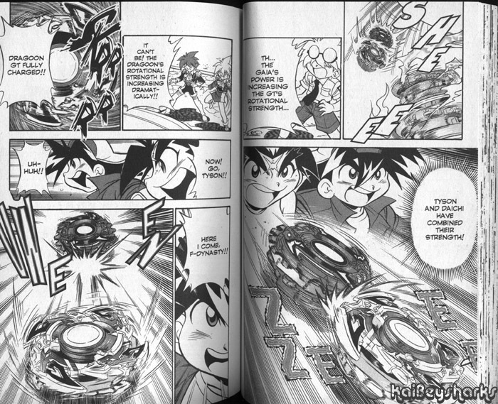 Bakuden Shoot Beyblade Chapter 11.2 page 28 - Vol.11 Chapter 2