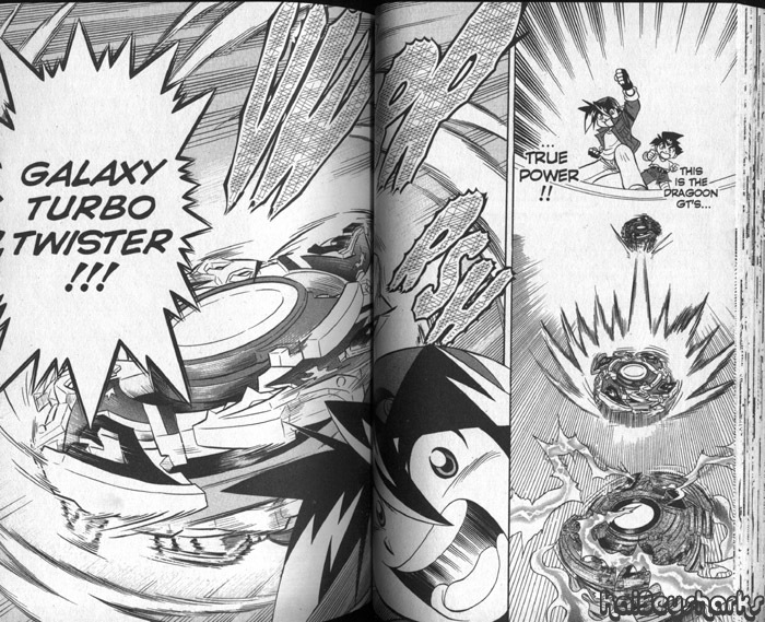 Bakuden Shoot Beyblade Chapter 11.2 page 29 - Vol.11 Chapter 2