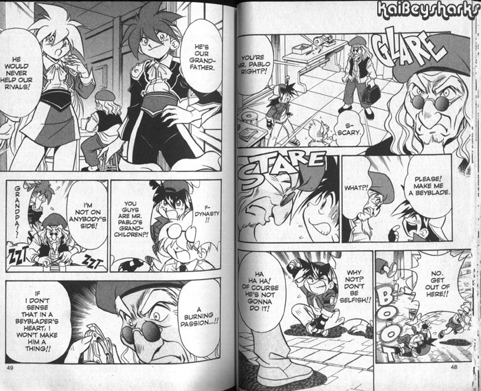 Bakuden Shoot Beyblade Chapter 11.2 page 5 - Vol.11 Chapter 2