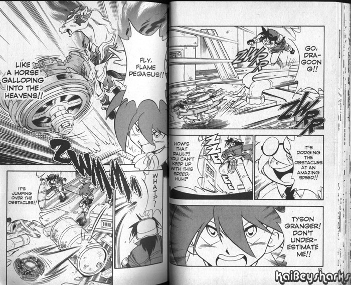 Bakuden Shoot Beyblade Chapter 11.2 page 7 - Vol.11 Chapter 2