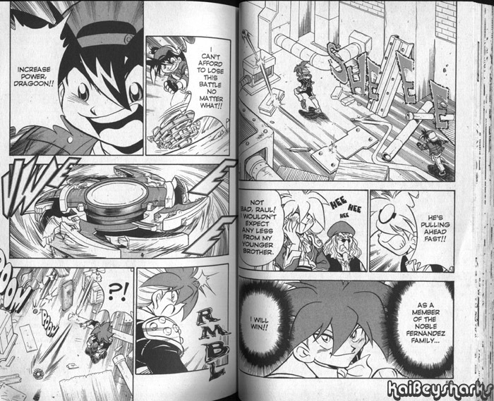 Bakuden Shoot Beyblade Chapter 11.2 page 8 - Vol.11 Chapter 2