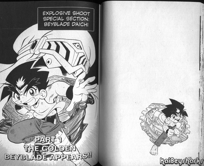 Bakuden Shoot Beyblade Chapter 11.3-5 page 1 - Vol.11 Chapter 3.5