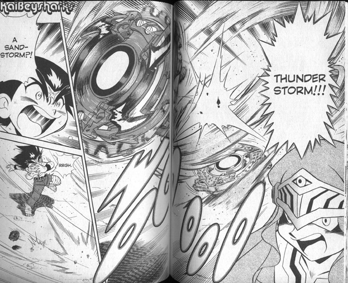 Bakuden Shoot Beyblade Chapter 11.3-5 page 10 - Vol.11 Chapter 3.5