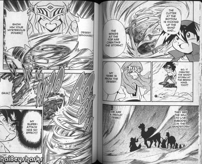Bakuden Shoot Beyblade Chapter 11.3-5 page 11 - Vol.11 Chapter 3.5