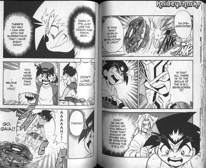 Bakuden Shoot Beyblade Chapter 11.3-5 page 12 - Vol.11 Chapter 3.5