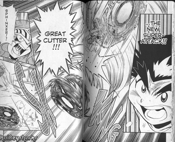 Bakuden Shoot Beyblade Chapter 11.3-5 page 15 - Vol.11 Chapter 3.5