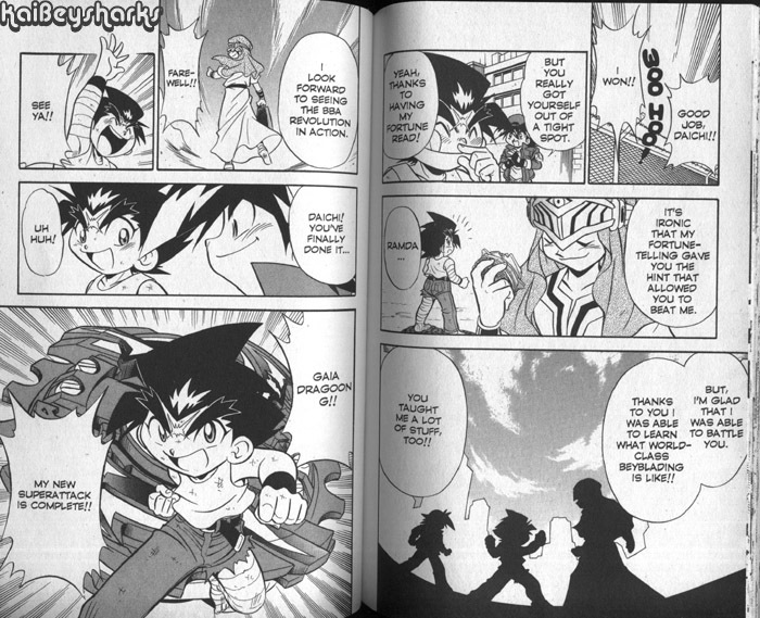 Bakuden Shoot Beyblade Chapter 11.3-5 page 16 - Vol.11 Chapter 3.5