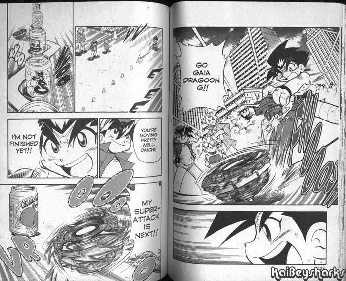 Bakuden Shoot Beyblade Chapter 11.3-5 page 2 - Vol.11 Chapter 3.5