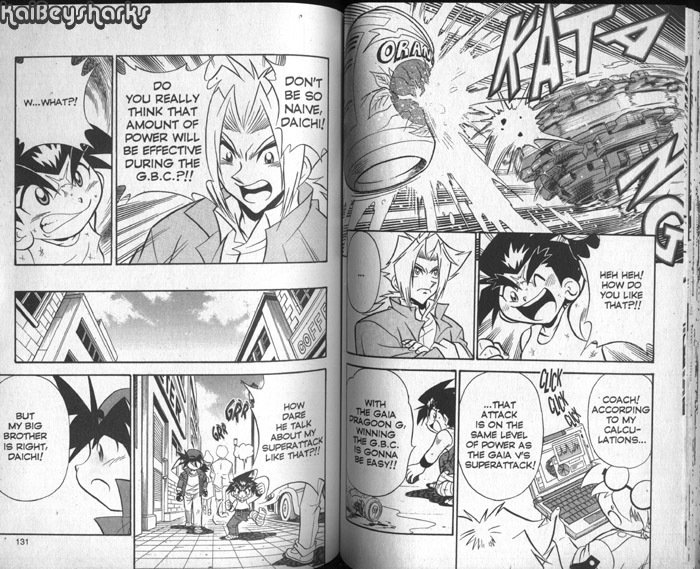 Bakuden Shoot Beyblade Chapter 11.3-5 page 3 - Vol.11 Chapter 3.5