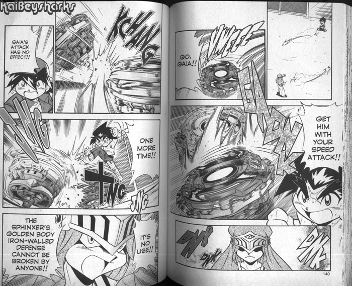 Bakuden Shoot Beyblade Chapter 11.3-5 page 8 - Vol.11 Chapter 3.5