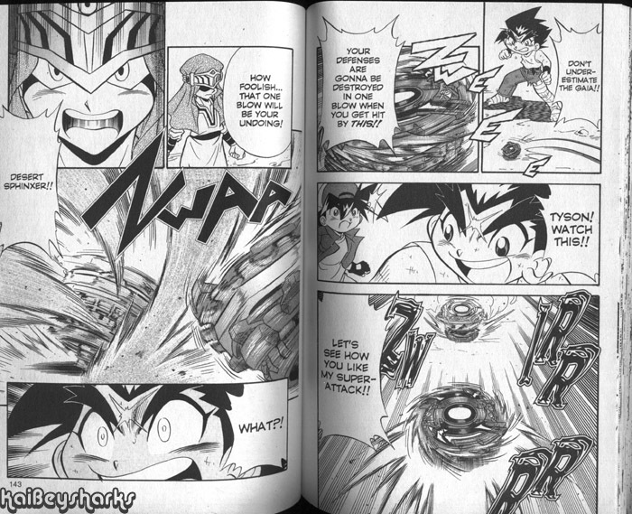 Bakuden Shoot Beyblade Chapter 11.3-5 page 9 - Vol.11 Chapter 3.5