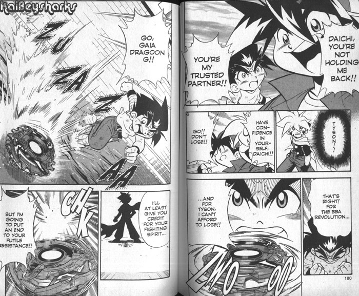 Bakuden Shoot Beyblade Chapter 11.3-6 page 12 - Vol.11 Chapter 3.6