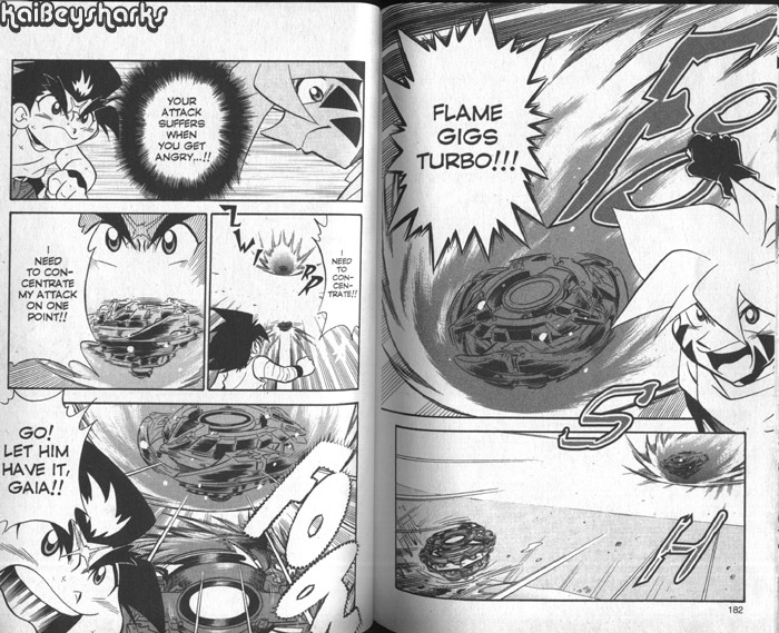 Bakuden Shoot Beyblade Chapter 11.3-6 page 13 - Vol.11 Chapter 3.6
