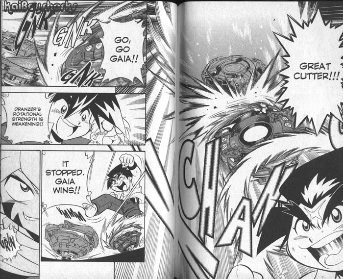 Bakuden Shoot Beyblade Chapter 11.3-6 page 14 - Vol.11 Chapter 3.6