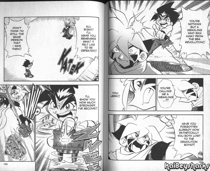 Bakuden Shoot Beyblade Chapter 11.3-6 page 6 - Vol.11 Chapter 3.6