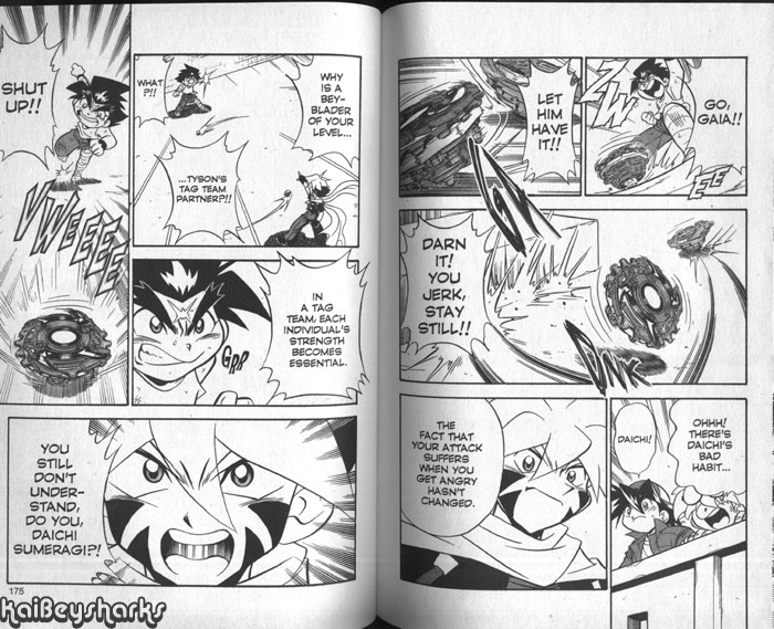 Bakuden Shoot Beyblade Chapter 11.3-6 page 9 - Vol.11 Chapter 3.6