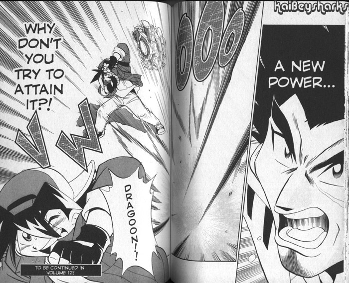 Bakuden Shoot Beyblade Chapter 11.3 page 11 - Vol.11 Chapter 3