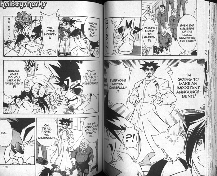 Bakuden Shoot Beyblade Chapter 11.3 page 3 - Vol.11 Chapter 3