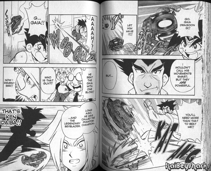 Bakuden Shoot Beyblade Chapter 11.3 page 5 - Vol.11 Chapter 3
