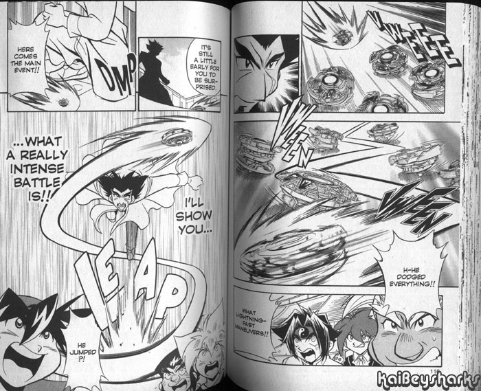 Bakuden Shoot Beyblade Chapter 11.3 page 7 - Vol.11 Chapter 3