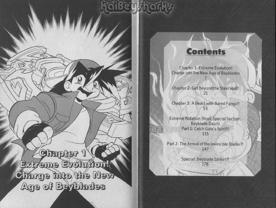 Bakuden Shoot Beyblade Chapter 12.1 page 2 - Vol.12 Chapter 1