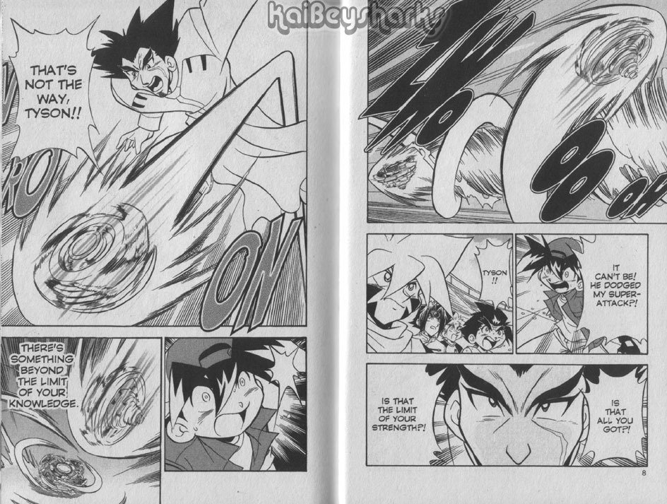 Bakuden Shoot Beyblade Chapter 12.1 page 3 - Vol.12 Chapter 1