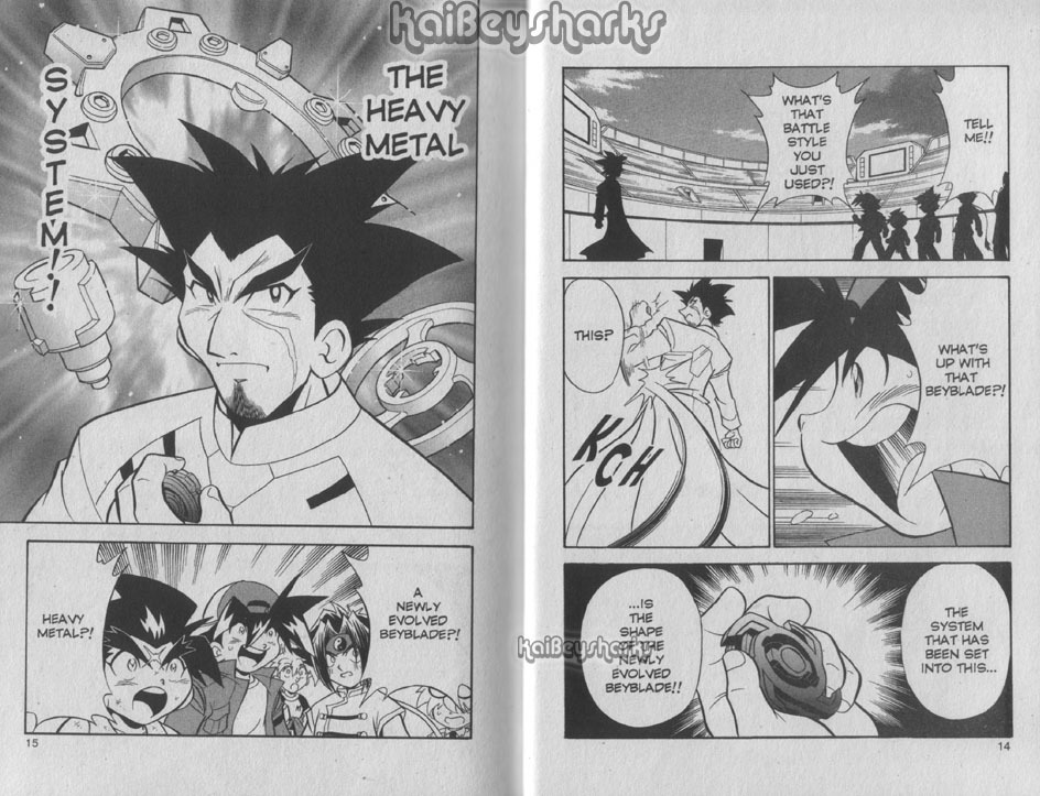 Bakuden Shoot Beyblade Chapter 12.1 page 6 - Vol.12 Chapter 1