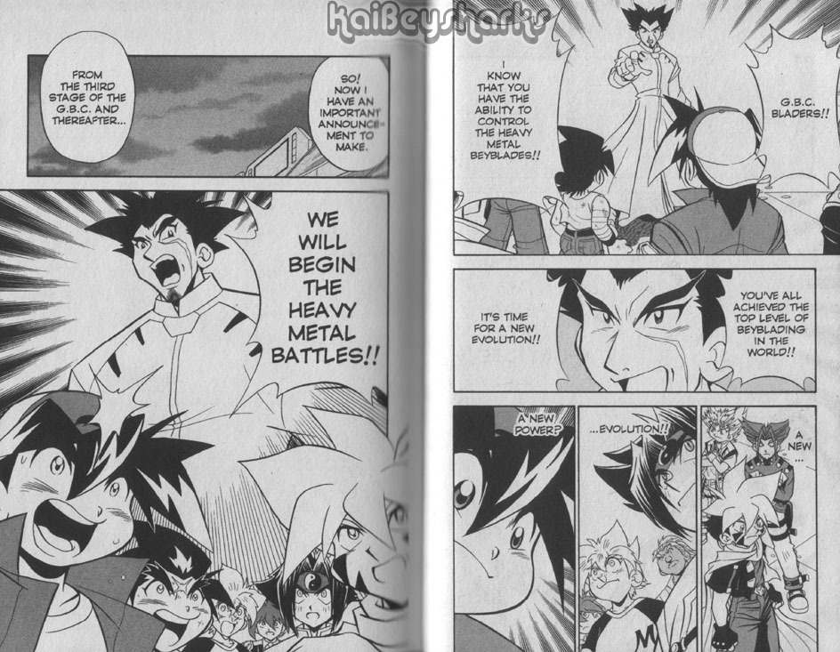 Bakuden Shoot Beyblade Chapter 12.1 page 8 - Vol.12 Chapter 1
