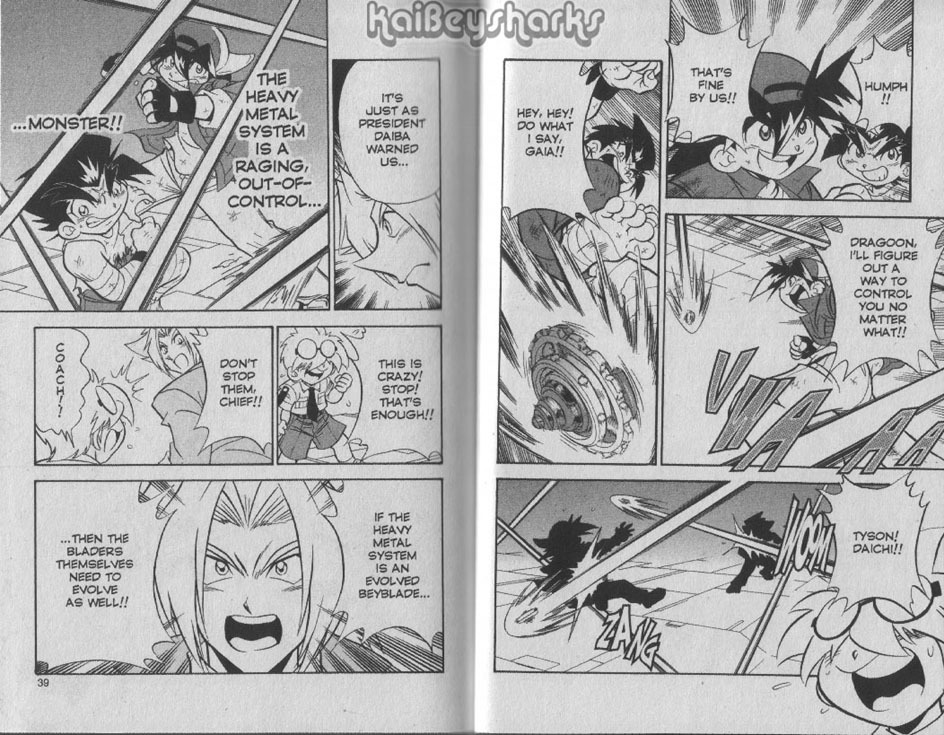Bakuden Shoot Beyblade Chapter 12.2 page 10 - Vol.12 Chapter 2