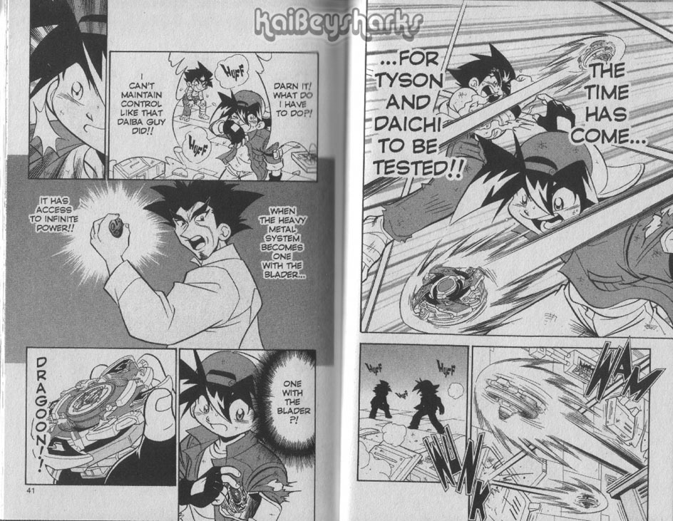 Bakuden Shoot Beyblade Chapter 12.2 page 11 - Vol.12 Chapter 2