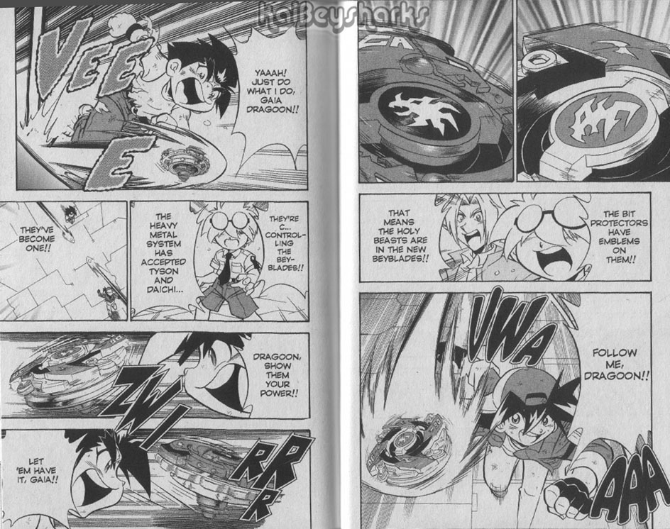 Bakuden Shoot Beyblade Chapter 12.2 page 14 - Vol.12 Chapter 2