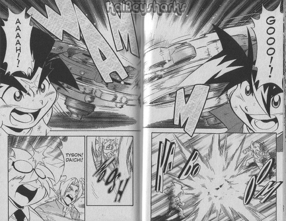 Bakuden Shoot Beyblade Chapter 12.2 page 15 - Vol.12 Chapter 2