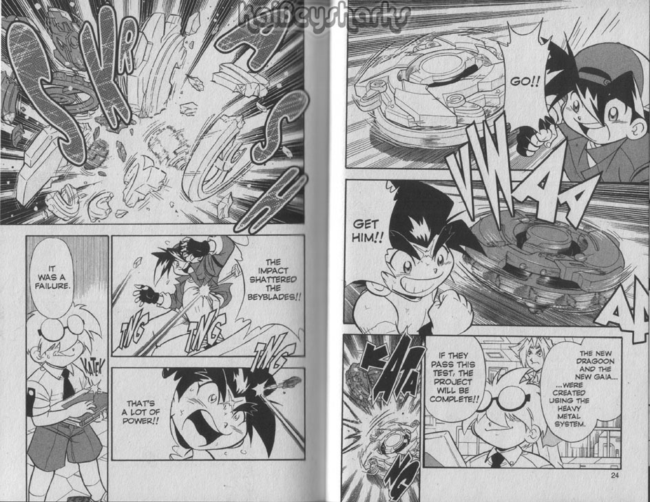 Bakuden Shoot Beyblade Chapter 12.2 page 3 - Vol.12 Chapter 2