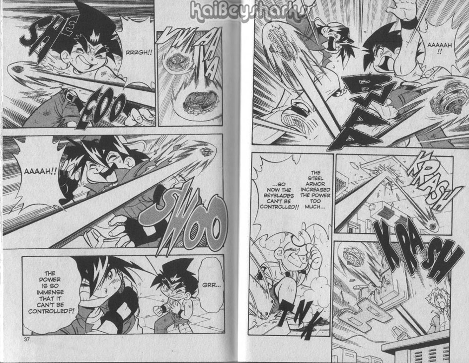 Bakuden Shoot Beyblade Chapter 12.2 page 9 - Vol.12 Chapter 2