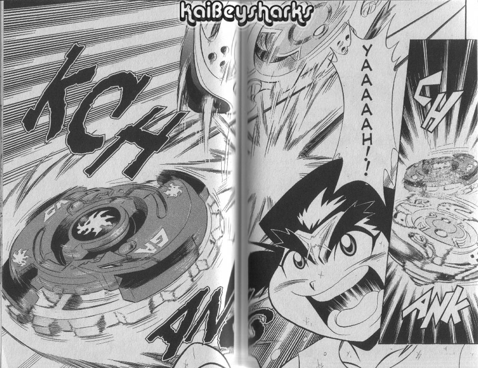 Bakuden Shoot Beyblade Chapter 12.3-5 page 13 - Vol.12 Chapter 3.5