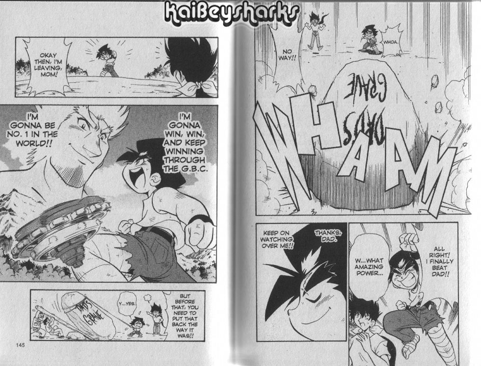 Bakuden Shoot Beyblade Chapter 12.3-5 page 16 - Vol.12 Chapter 3.5