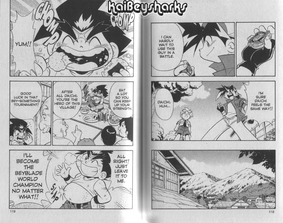 Bakuden Shoot Beyblade Chapter 12.3-5 page 3 - Vol.12 Chapter 3.5