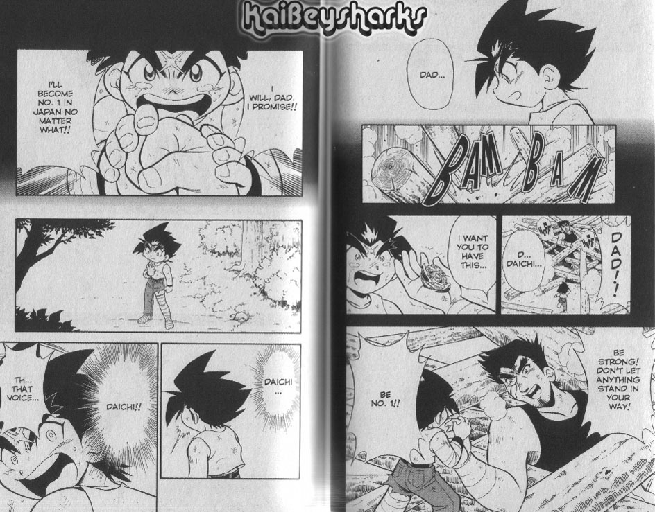 Bakuden Shoot Beyblade Chapter 12.3-5 page 6 - Vol.12 Chapter 3.5